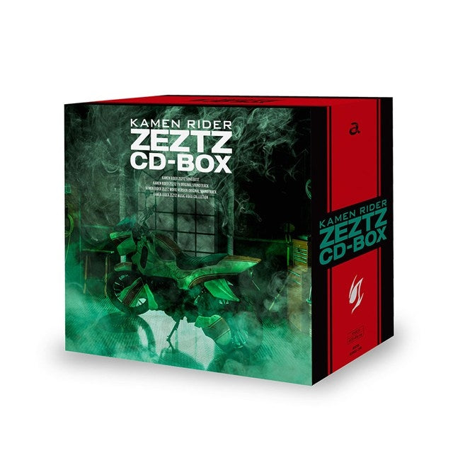 Kamen Rider Zeztz CD-BOX 6CD + Blu-ray official slipcase package image