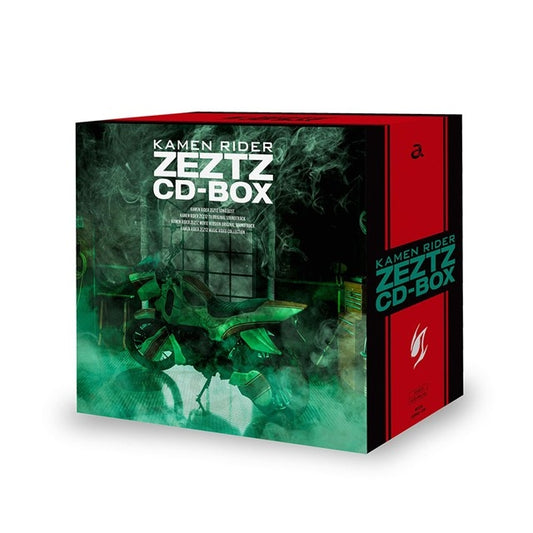 Kamen Rider Zeztz CD-BOX 6CD + Blu-ray official slipcase package image
