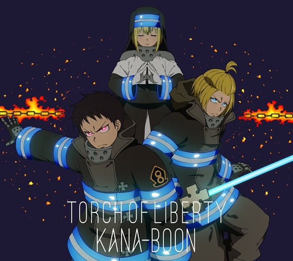 KANA-BOON Torch of Liberty Anime CD + DVD - front cover