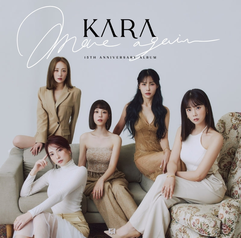KARA Move Again 15th Anniversary Album Japan Edition Standard 2CD cover