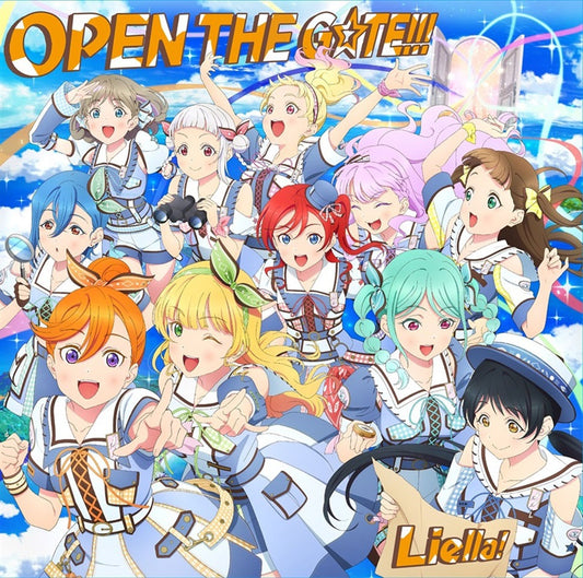 Liella! OPEN THE GATE!!! Liella! Edition CD - front cover