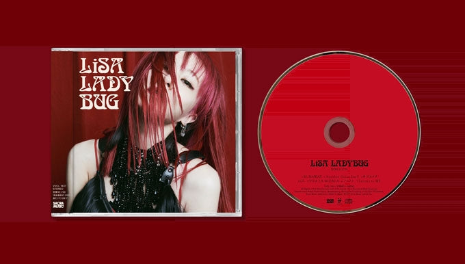LiSA LADYBUG Standard Edition CD cover
