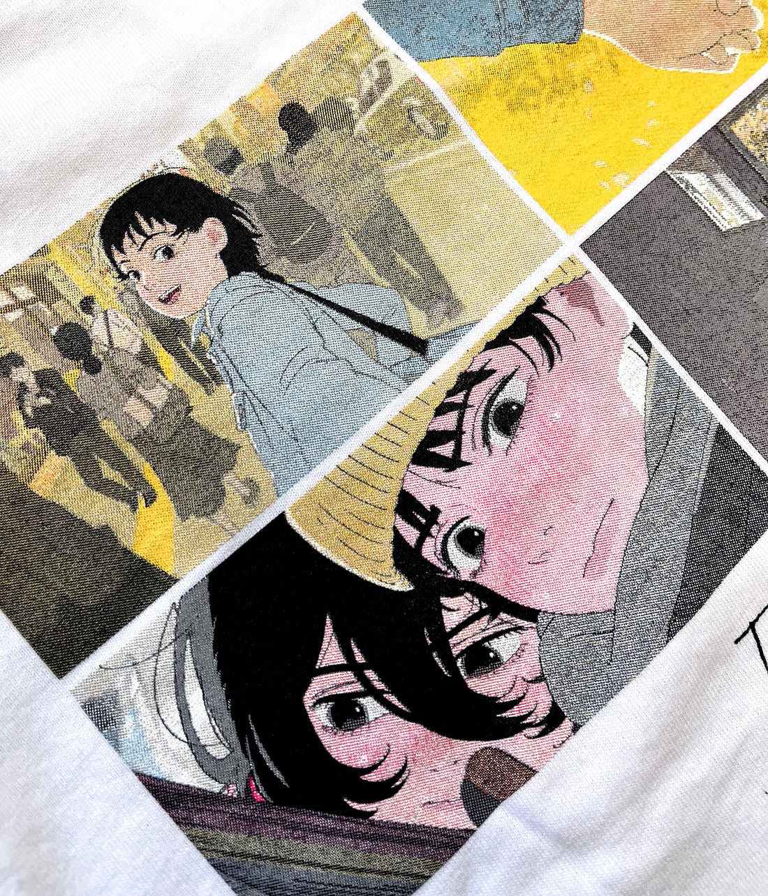 Look Back x messa Fujino & Kyomoto Why Do You Draw? T-Shirt in White - official product photo 4