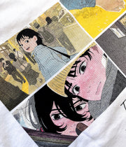 Look Back x messa Fujino & Kyomoto Why Do You Draw? T-Shirt in White - official product photo 4