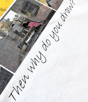 Look Back x messa Fujino & Kyomoto Why Do You Draw? T-Shirt in White - official product photo 6