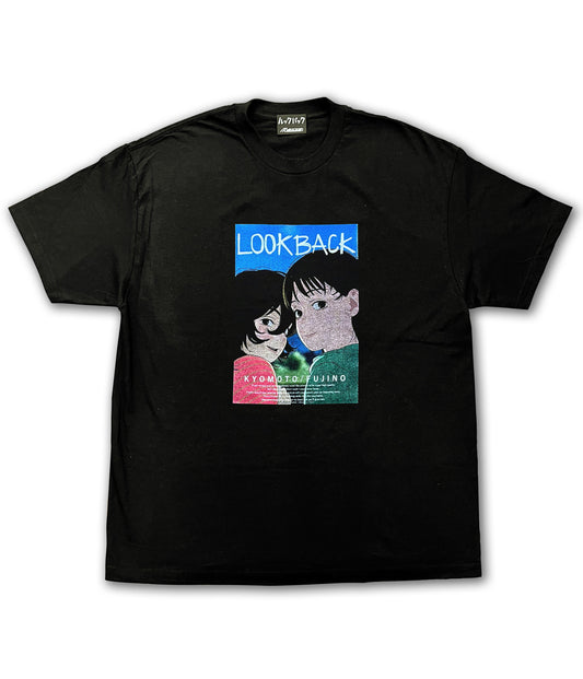 Look Back x messa Poster Homage T-Shirt in Black - official product photo 1