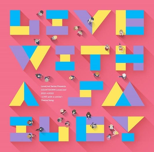 Love Live LIVE with a smile CD - front cover