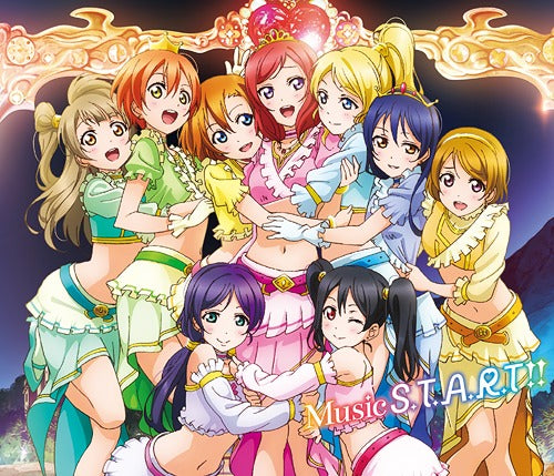 Love Live Mu's Music S.T.A.R.T!! CD + Blu-ray - front cover