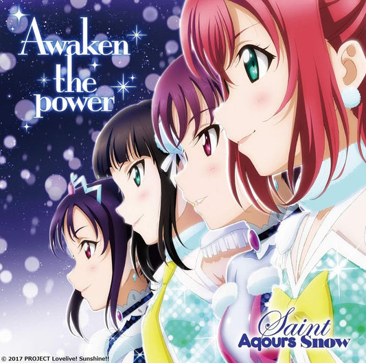 Love Live Sunshine Awaken the Power CD - front cover