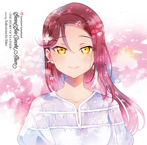 Love Live! Sunshine!! Riko Sakurauchi THE STORY OF FEATHER Solo Album 2CD cover