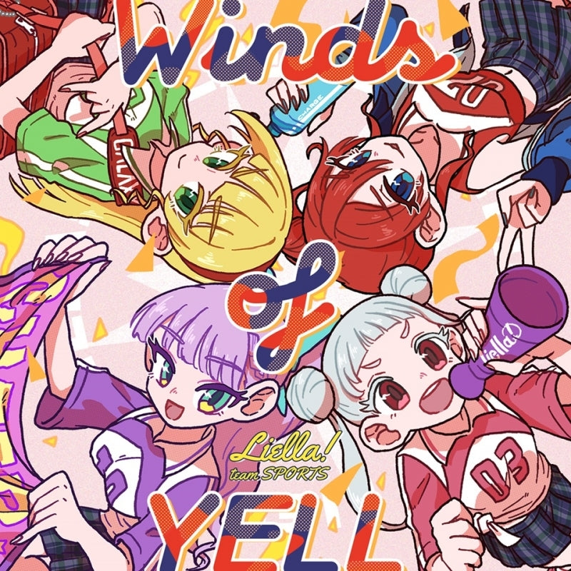 Liella! Hyper Glowing! Team Sports edition CD cover