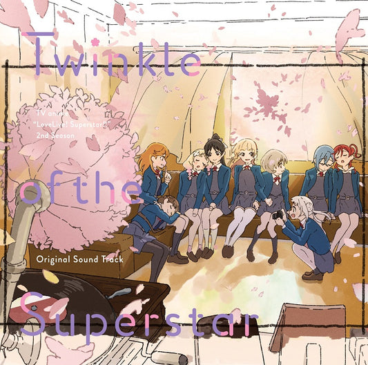 Love Live Superstar Season 2 Original Soundtrack Twinkle of the Superstar 2CD - jacket artwork 1