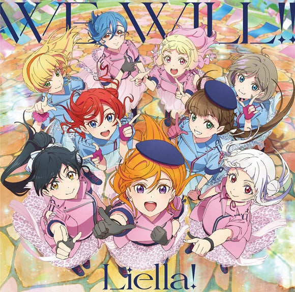 Love Live! Superstar!! WE WILL!! by Liella! CD - jacket artwork 1