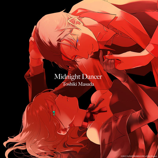 Love of Kill Toshiki Masuda Midnight Dancer Anime Jacket CD - front cover