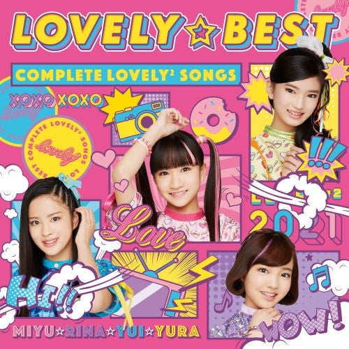 lovely2 LOVELY BEST -Complete lovely2 Songs- Standard Edition CD cover