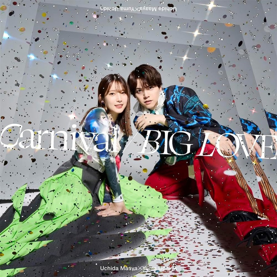 Maaya Uchida & Yuma Uchida Carnival / BIG LOVE CD - front cover