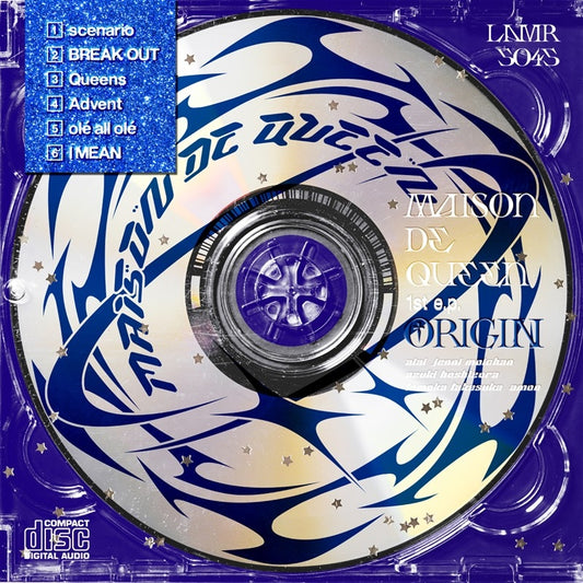 Maison de Queen ORIGIN standard edition CD EP cover