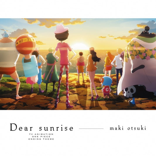 Maki Otsuki Dear sunrise One Piece CD - jacket artwork 1
