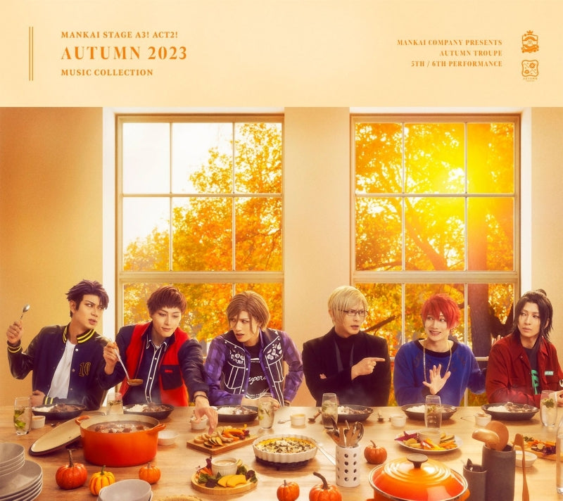 Mankai Stage A3! Act2! Autumn 2023 Music Collection 2CD cover