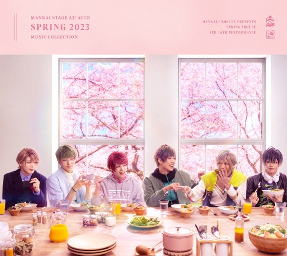 Mankai Stage A3! ACT2! Spring 2023 Music Collection 2CD cover