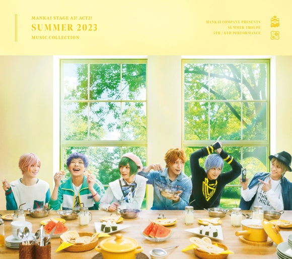 MANKAI STAGE A3! ACT2! SUMMER 2023 Music Collection 2CD cover