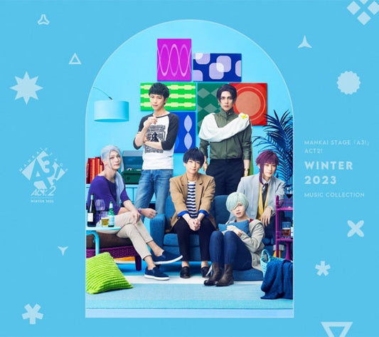 MANKAI STAGE A3! ACT2! Winter 2023 Music Collection 2CD cover