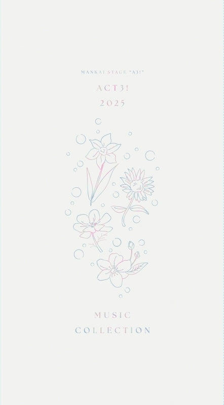 MANKAI STAGE A3! ACT3! 2025 MUSIC COLLECTION 4CD cover