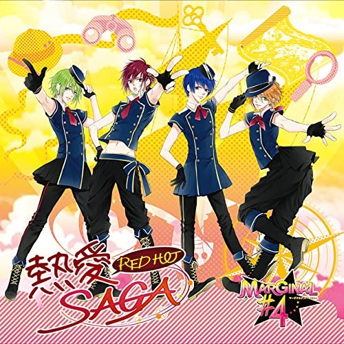 MARGINAL#4 REDHOT SAGA All Members Ver CD - front cover