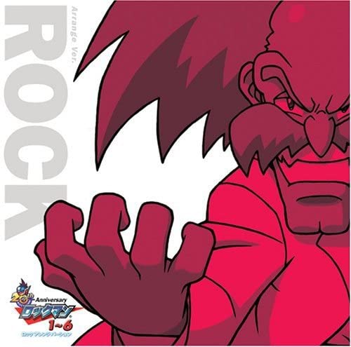 Mega Man 20th Anniversary 1-6 Rock Arrange Ver. CD - front cover