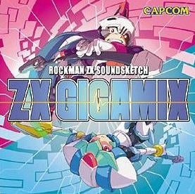 Mega Man ZX Soundsketch ZX Gigamix CD - front cover