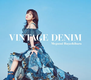 Megumi Hayashibara VINTAGE DENIM 30th Anniversary Best Album 3CD cover