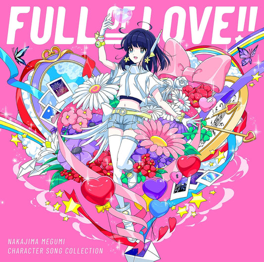 Megumi Nakajima Full of Love Character Songs CD - front cover