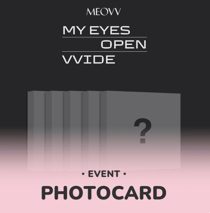 MEOVV MY EYES OPEN VVIDE MEOVV Random Version CD cover