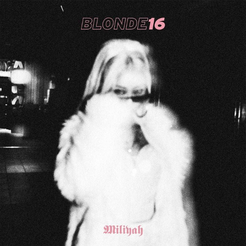 Miliyah Kato BLONDE16 Standard Edition CD cover