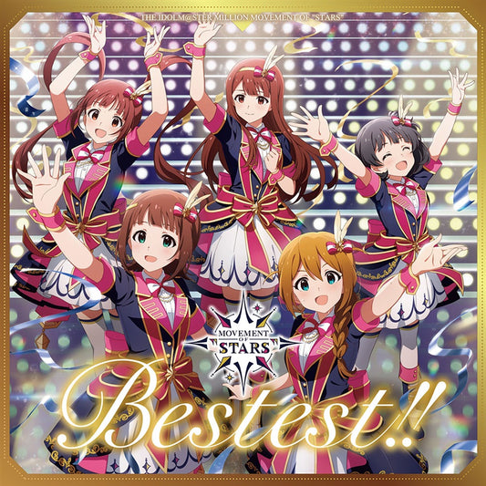 Million Live! Movement of Stars Bestest!! CD - front cover