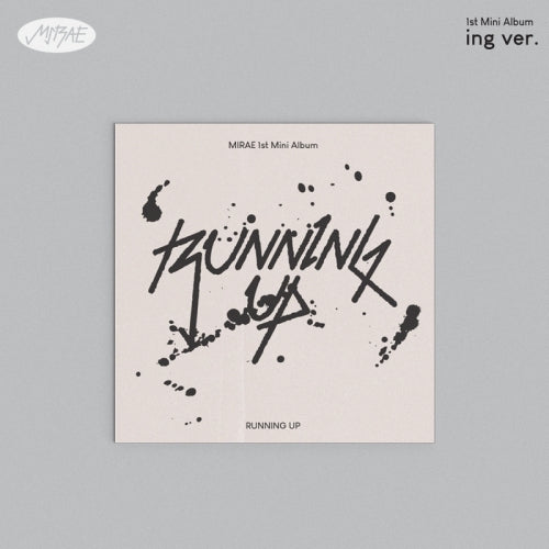 MIRAE Running Up Standard Edition ing Ver. CD Mini Album cover