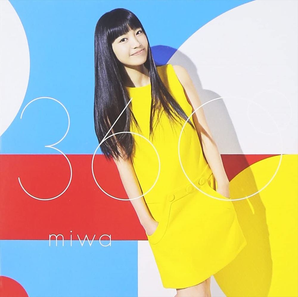 miwa 360 Degrees Limited CD DVD - front cover