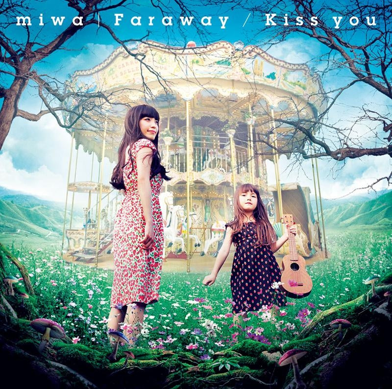 miwa Faraway / Kiss you Standard CD - front cover