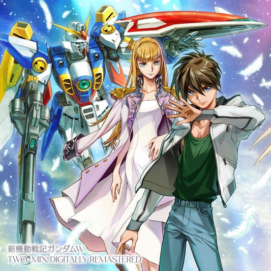 Mobile Suit Gundam Wing TWO-MIX Digitally Remastered CD cover