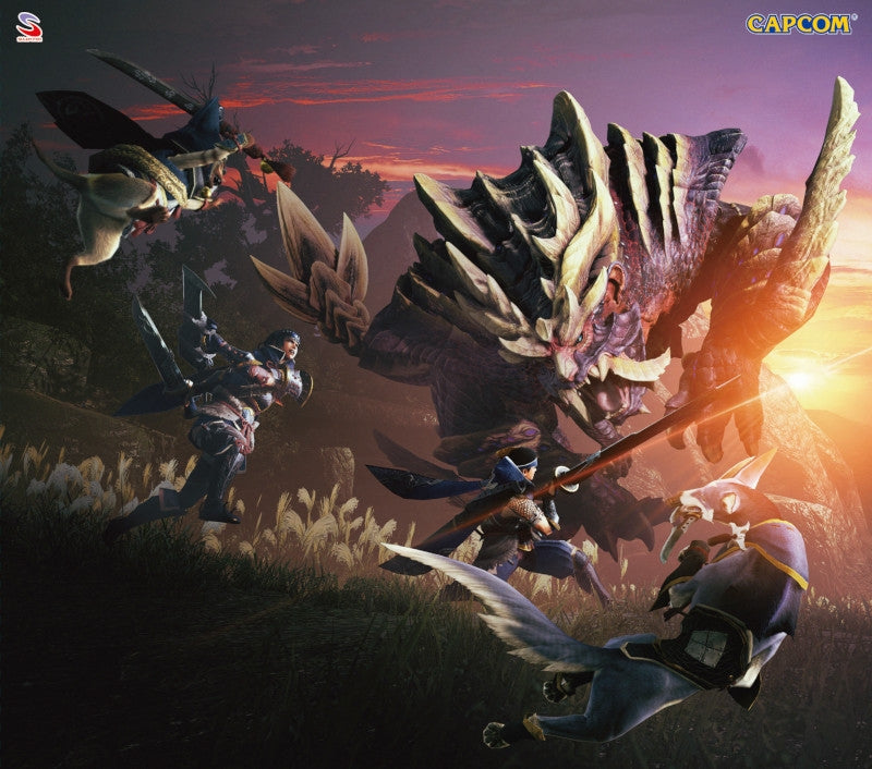 Monster Hunter Rise Original Soundtrack 4CD - jacket artwork 1