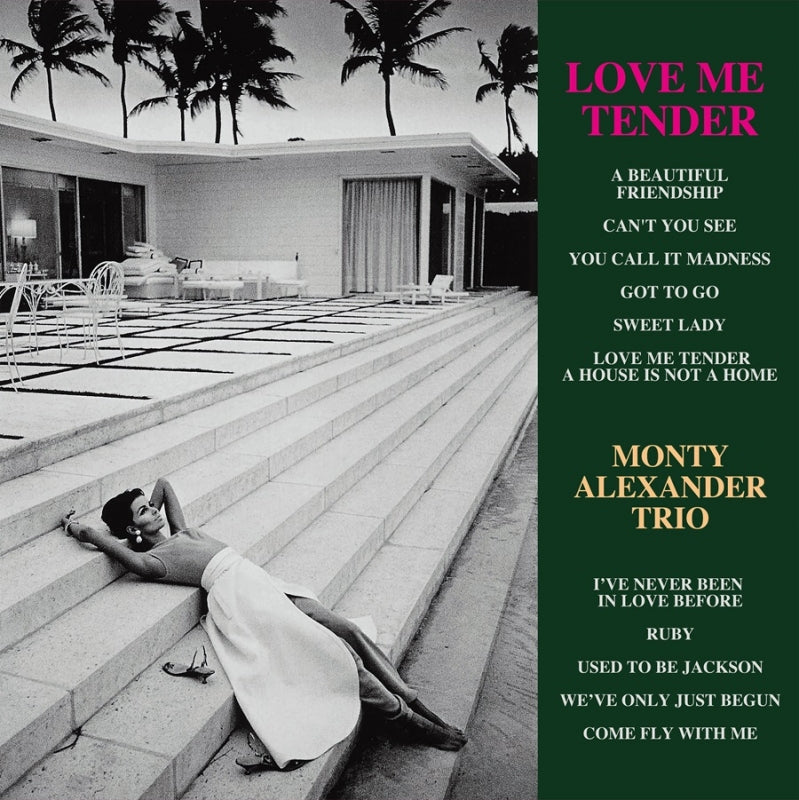 Monty Alexander Trio Love Me Tender 2LP Vinyl - cover artwork