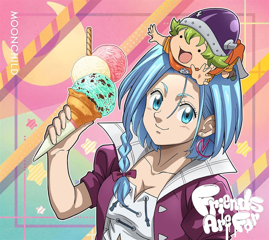 MOONCHILD Friends Are For Anime CD + Blu-ray - front cover