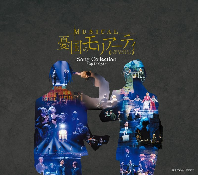 Moriarty the Patriot Musical Song Collection Op.4/Op.5 Standard 3CD cover