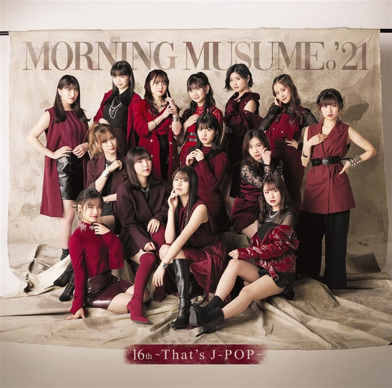 Morning Musume '21 16th -That's J-POP- Standard Edition CD cover