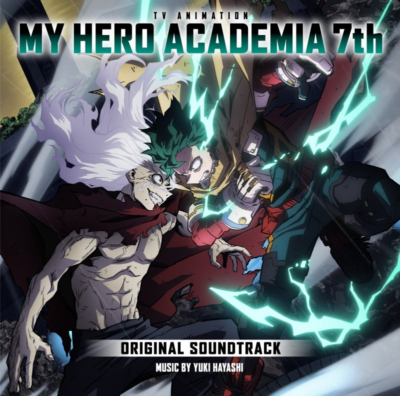 My Hero Academia Season 7 Original Soundtrack by Yuki Hayashi 2CD - jacket artwork 1