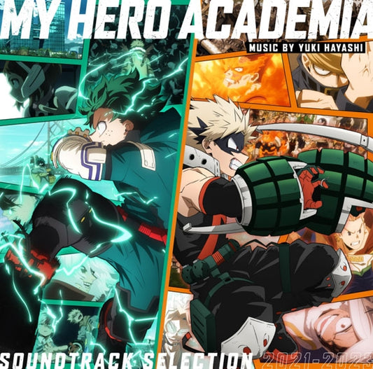 My Hero Academia Soundtrack Selection 2021-2023 by Yuki Hayashi 2CD - jacket artwork 1