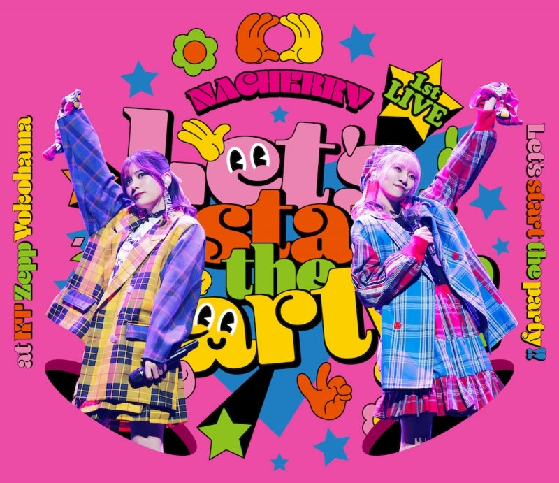 NACHERRY Let's Start the Party!! KT Zepp Yokohama Live CD + Blu-ray cover