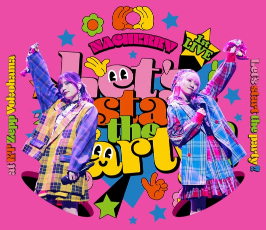 NACHERRY Let's Start the Party!! KT Zepp Yokohama Live CD + Blu-ray cover