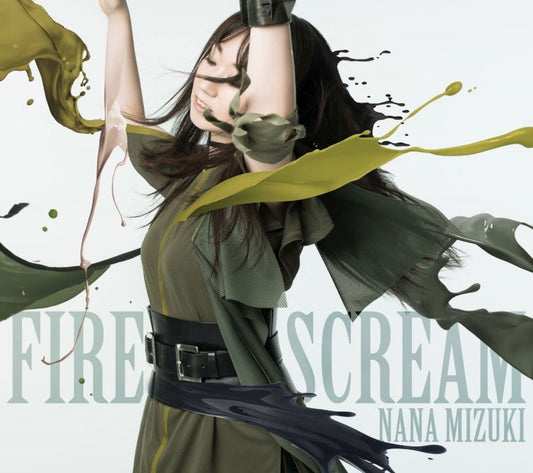 Nana Mizuki Fire Scream No Rain No Rainbow CD - front cover