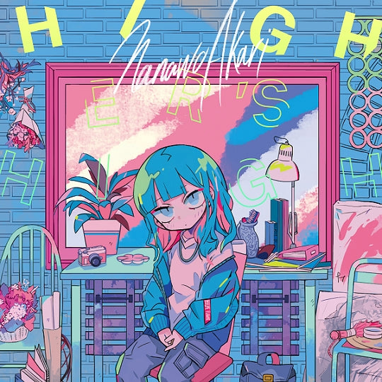 Nanawo Akari Higher’s High Limited CD + Blu-ray - front cover